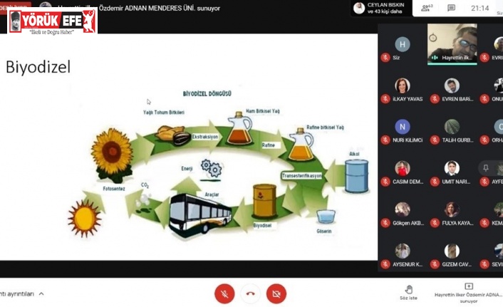 Koçarlı MYO’da Biyokütleden Enerji Eldesi Semineri Düzenlendi