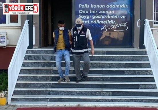 Kulübeyi yakıp ziraat aletlerini çaldı, 24 saat geçmeden yakalandı