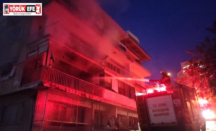 Kuşadası’nda ev yangınında kundaklama iddiası