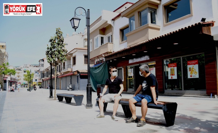 Kuşadası’nın turistik çarşılarına estetik dokunuşlar