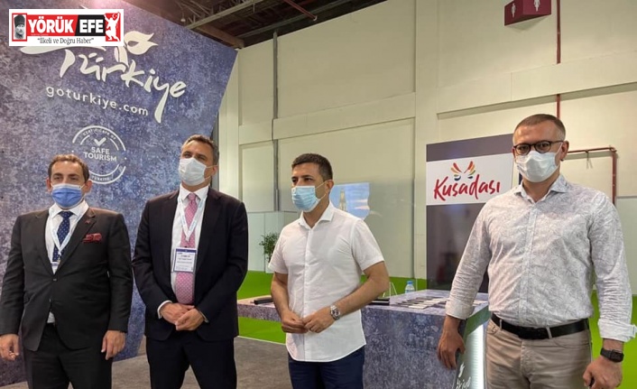 Orta Doğu’nun en büyük turizm fuarında Kuşadası’na yoğun ilgi