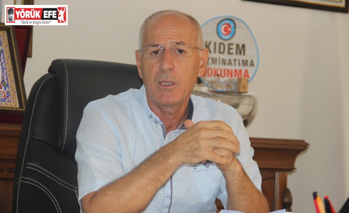 Sendika Başkanı Mustafa Aydın: Sermayesi emek ve alın teri olanların günü kutlu olsun