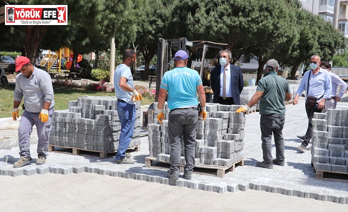 Söke Belediyesi’nin Yol Çalışmaları Tam Kapanmada da Hız Kesmedi