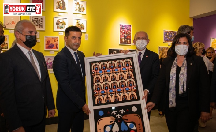 Ada Modern Sanat Galerisi’ni CHP Genel Başkanı Kılıçdaroğlu açtı