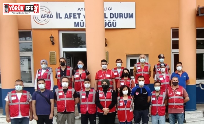 AFAD Aydın İl Müdürlüğü arama kurtarma eğitimlerini sürdürüyor