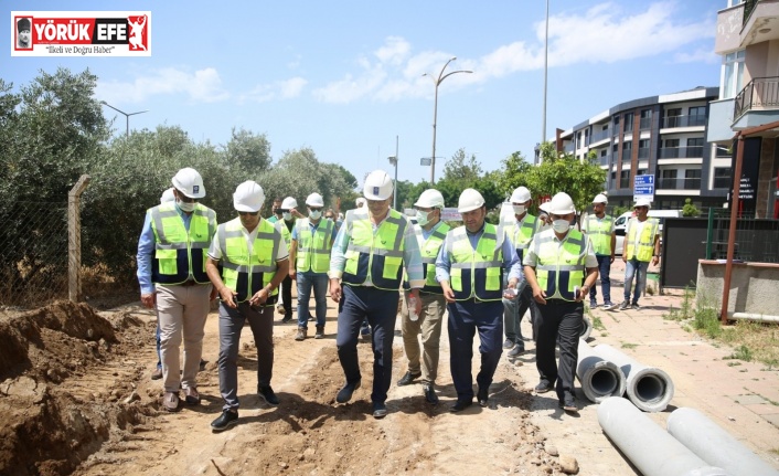 ASKİ’nin Kuşadası’na yatırımları devam ediyor