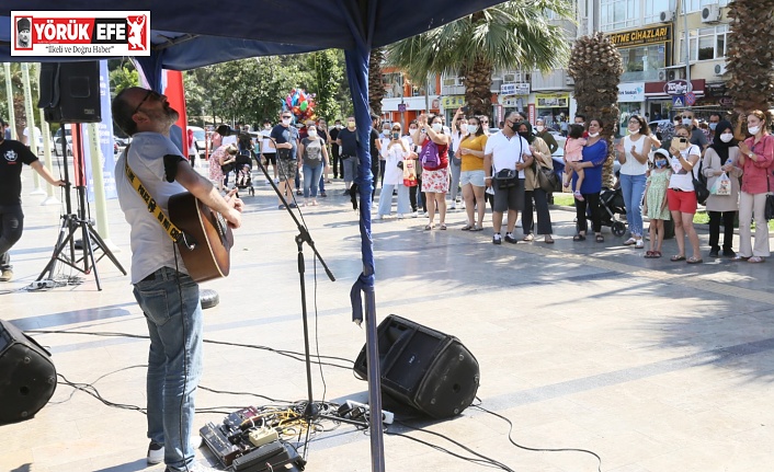 AYDIN BÜYÜKŞEHİR BELEDİYESİ "MÜZİK SUSMASIN" DEDİ