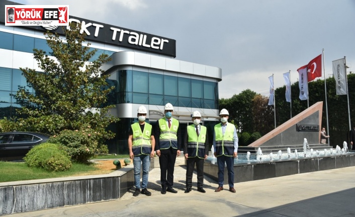 Aydın Valisi OKT Trailer firmasını yetkilileri ile görüştü