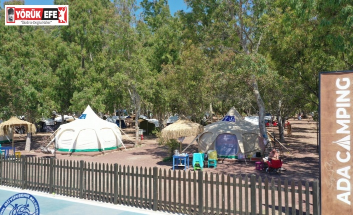 Aydın’da alternatif turizmde yeni rota: "Ada Camping"