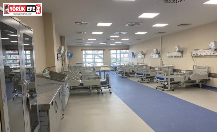 Aydın’da erişkin yoğun bakım yatak kapasitesi yüzde 50 oranında arttırıldı