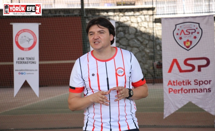 Aydın’da Türkiye Ayak Tenisi Federasyonu eğitim semineri düzenlendi