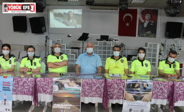 Aydınlı şoförlere emniyet kemerinin önemi anlatıldı