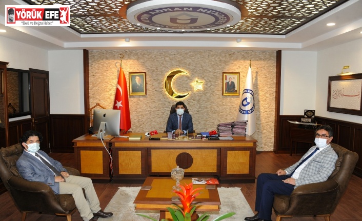 Başkan İnal, Rektör Aldemir ile görüştü