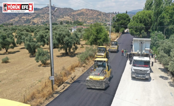 Büyükşehir Belediyesi’nin yol çalışmaları devam ediyor