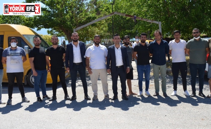 Denizköy’de muhtarlık amcandan yeğene geçti