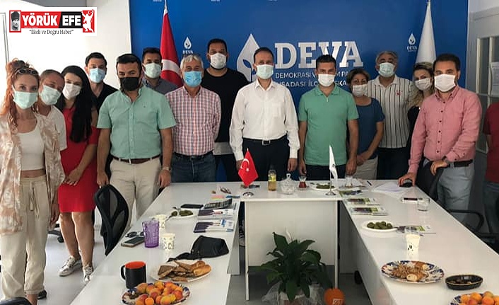 DEVA PARTİSİ AYDIN TEŞKİLATI TOPLANTILARI DEVAM EDİYOR