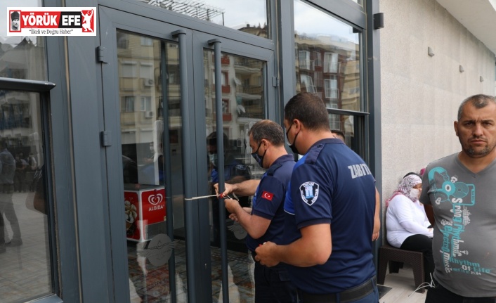 Didim’de işletme ruhsatı olmayan  otel mühürlendi