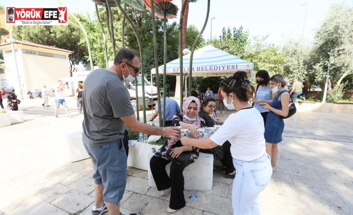 Efeler Belediyesi öğrenci ve velileri YKS’ de yalnız bırakmadı