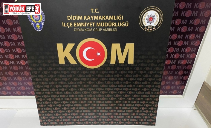 İzmir-Didim arası uyuşturucu ticaretine polis engeli..