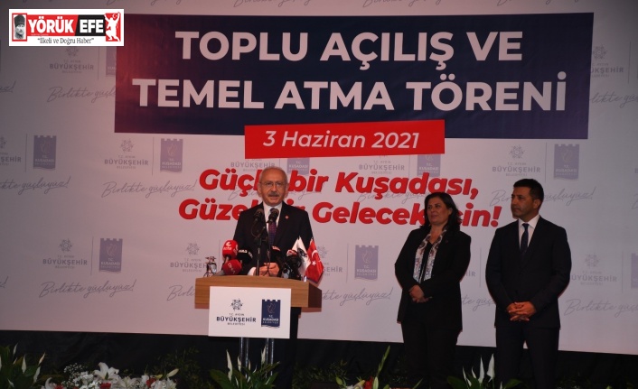 Kuşadası’ndaki 16 projeye Kılıçdaroğlu’ndan destek