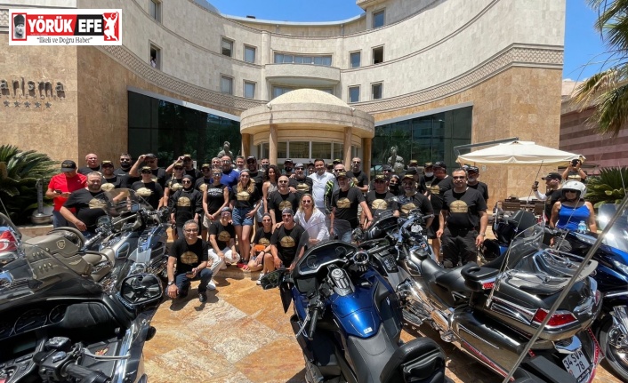 Motosiklet tutkunları Kuşadası’nda buluştu