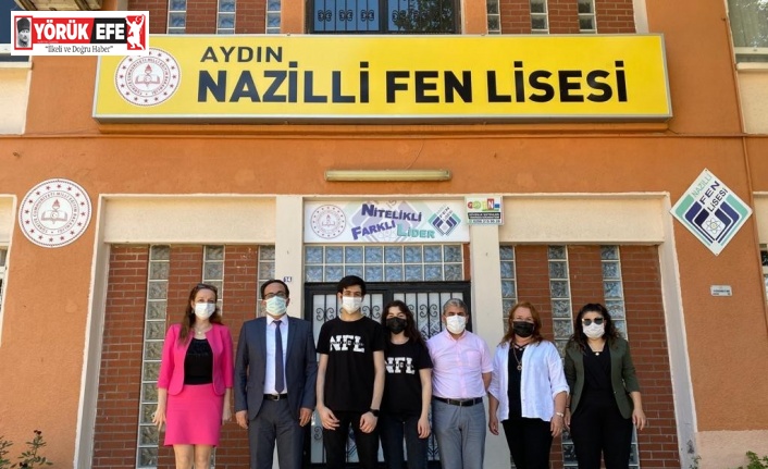 Nazilli Fen Lisesi öğrencileri IV. Ulusal Bilim Kampında Türkiye birincisi oldu