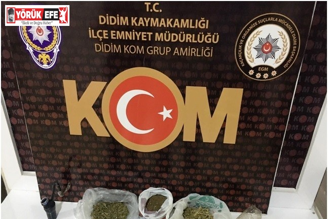 Sakız kutusuna uyuşturucu saklamış