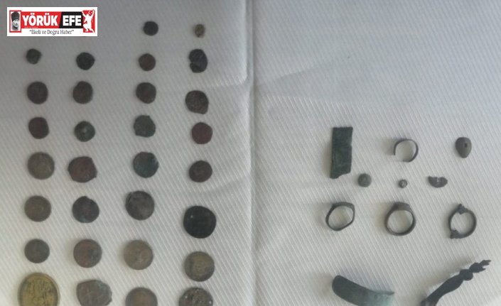 Söke’de tarihi eser operasyonu