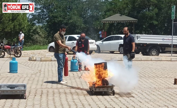 Ziraat Fakültesinde Acil Durum Eğitimi ve Tatbikatı gerçekleşti