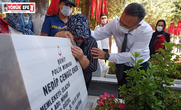 15 Temmuz Şehidi Eker’in annesinin ağıtları yürekleri dağladı