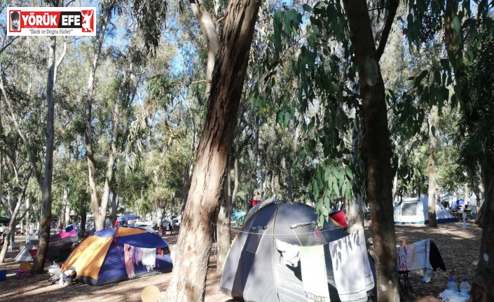 Ada Campıng, tatilcilerin yeni gözdesi oldu