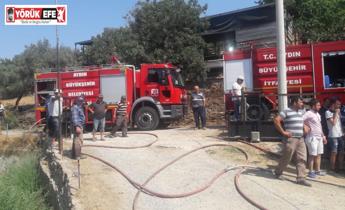 Aydın Büyükşehir Belediyesi itfaiye ekipleri günü yoğun geçiriyor