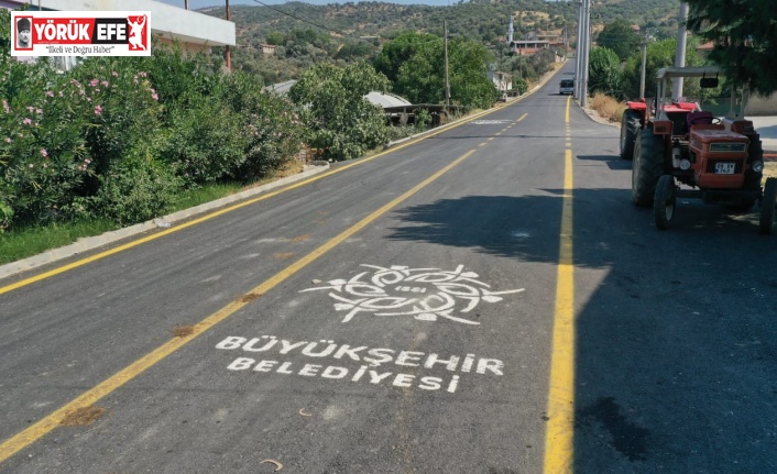 Aydın Büyükşehir Belediyesi yol çalışmalarında hız kesmiyor