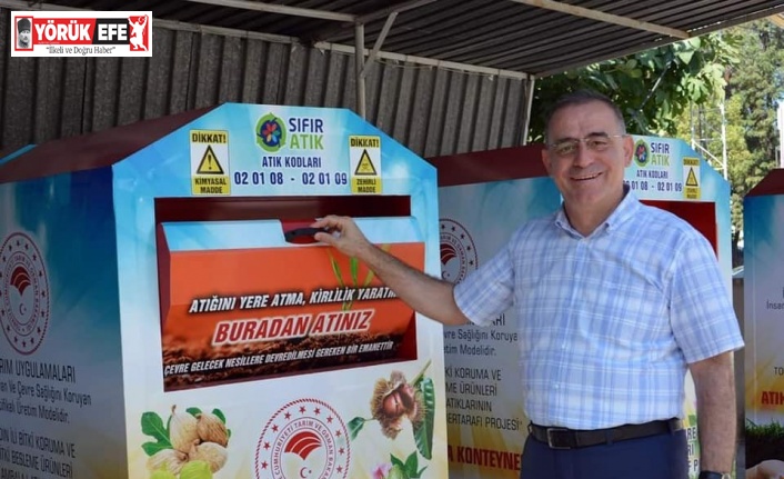 Aydın’da 10 adet ambalaj getirene 1 litre sıvı gübre hediye