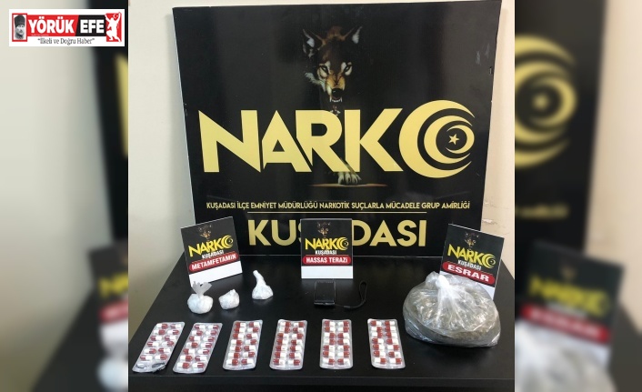 Aydın’da uyuşturucudan 78 kişi hakkında işlem yapıldı