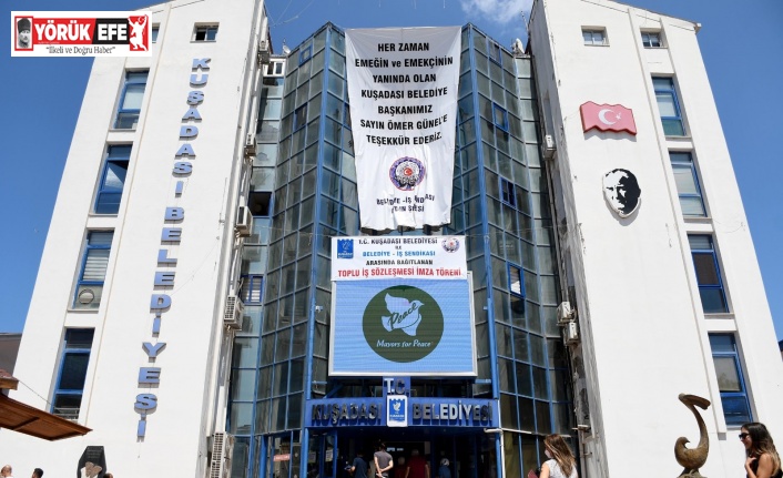 Barış Güvercini Kuşadası’nda