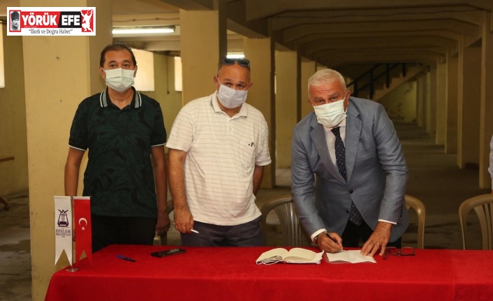 Başkan Atay, tarihi binayı halka açıyor