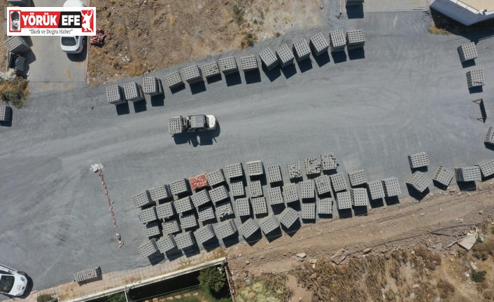 Didim’de yol çalışmaları devam ediyor