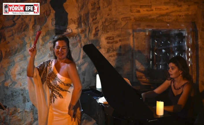 Güvercinada’nın muhteşem atmosferinde şan konseri