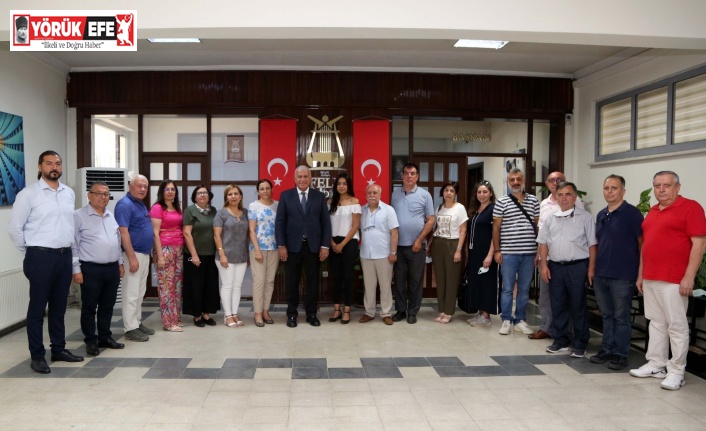 Kent Konseyi yeni yönetimi Başkan Atay ile görüştü