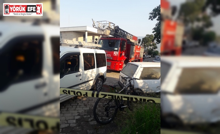 Klima bomba gibi patladı, tüm ev yandı bölgede elektrikler kesildi