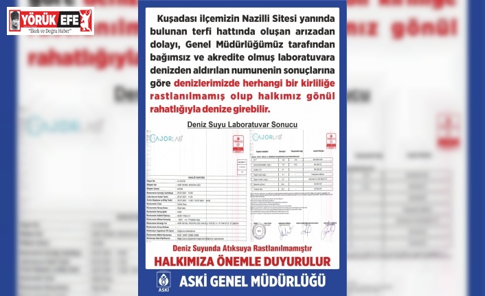 Kuşadası Belediyesi’nden basın açıklaması