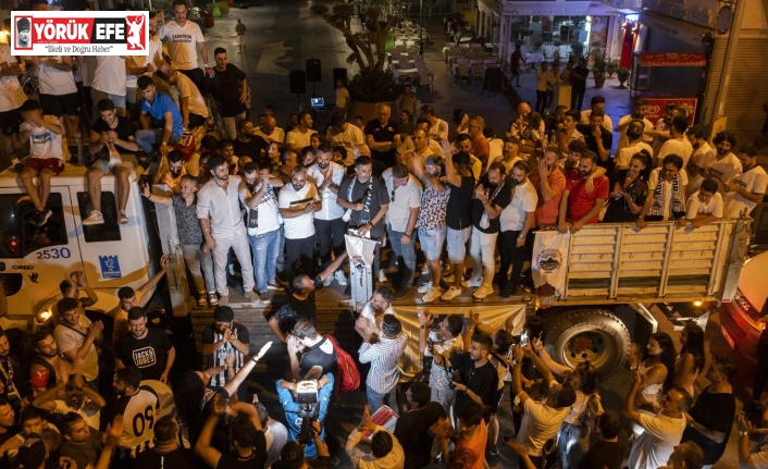Kuşadası’nda şampiyonluk coşkusu