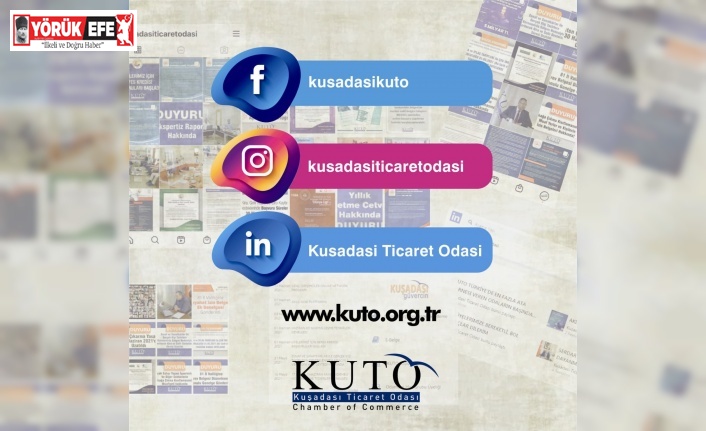 KUTO sosyal medya hesaplarıyla bilgilendiriyor