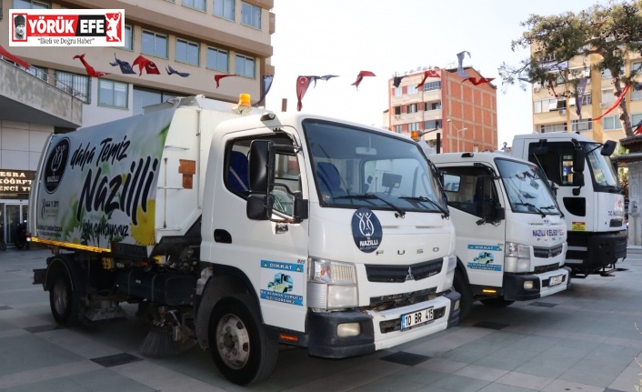 Nazilli Belediyesi araç filosunu güçlendirmeye devam ediyor