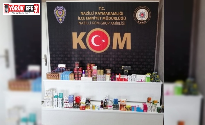 Nazilli’de kaçakçılık operasyonu