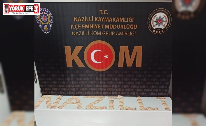 Nazilli’de kurban bayramı öncesi sahte para operasyonu