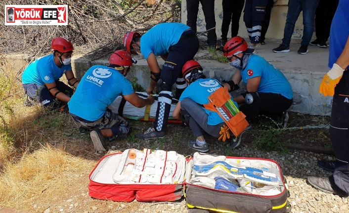 UMKE’den nefes kesen tatbikat