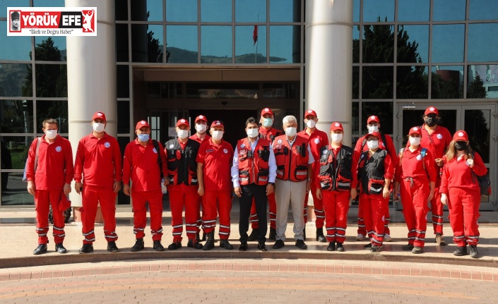 ADÜ’den Karacasu’ya arama kurtarma desteği