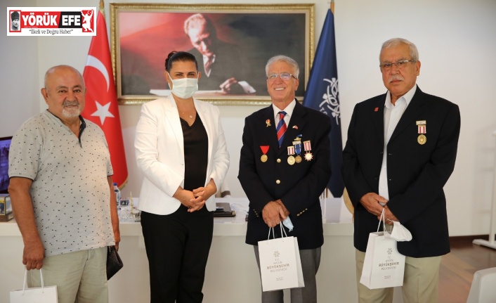 Aydın Büyükşehir Belediye Başkanı Çerçioğlu gaziler ile görüştü